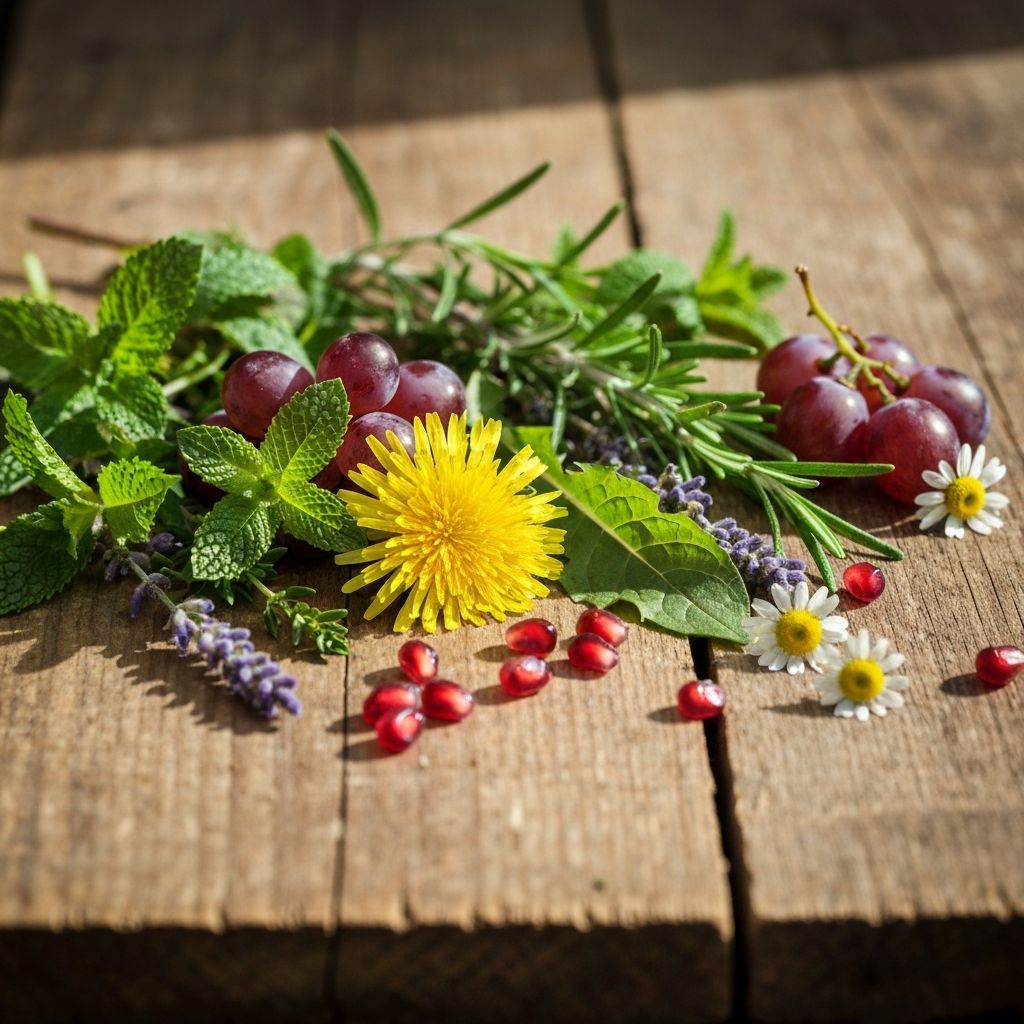 Natural ingredients for daily nutrition